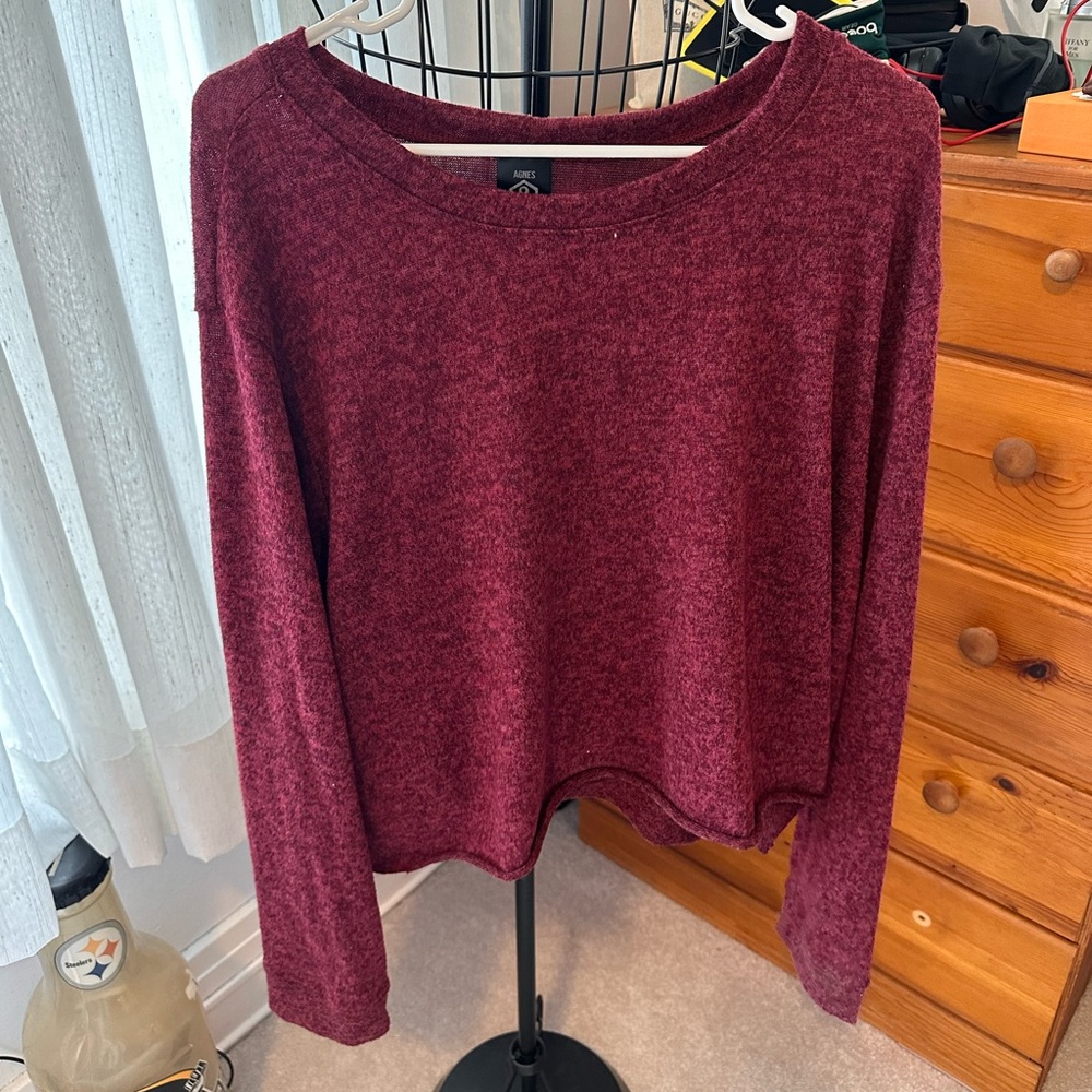 Cropped sweater